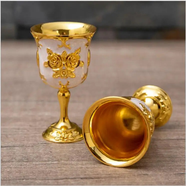 Set of six European metal decorative whiskey cups by ๐๐ ๐๐๐ ๐น๐๐๐๐ ๐ป๐๐๐๐ ๏ฟฝ