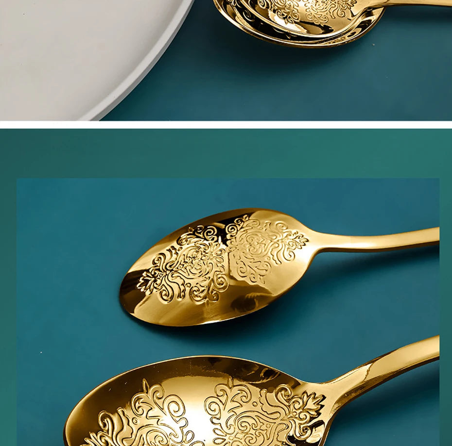 16/24-piece silverware set by 𝕄𝕔 𝕋𝕙𝕖 𝔹𝕝𝕒𝕔𝕜 𝔻𝕚𝕒𝕞𝕠𝕟