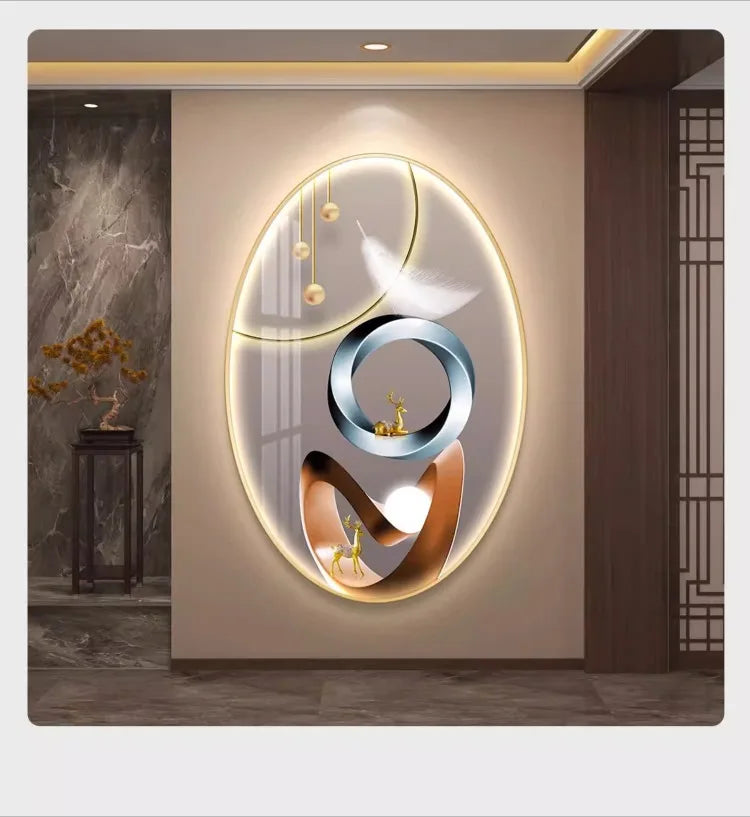 Light luxury nine fish wall art poster by 𝕄𝕔 𝕋𝕙𝕖 𝔹𝕝𝕒𝕔𝕜 𝔻𝕚𝕒𝕞𝕠𝕟