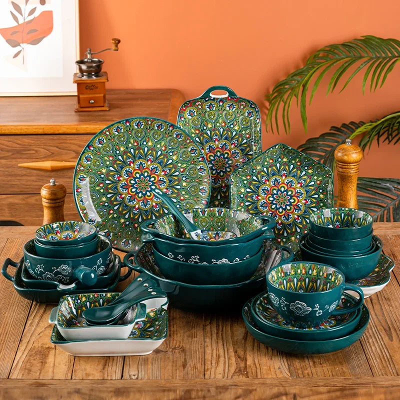 Bohemia Ceramic Rice Bowl Serving Plate by ๐๐ ๐๐๐ ๐น๐๐๐๐ ๐ป๐๐๐๐ ๏ฟฝ