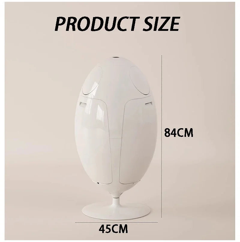 Large dinosaur egg-shaped trash can by 𝕄𝕔 𝕋𝕙𝕖 𝔹𝕝𝕒𝕔𝕜 𝔻𝕚𝕒𝕞𝕠𝕟�