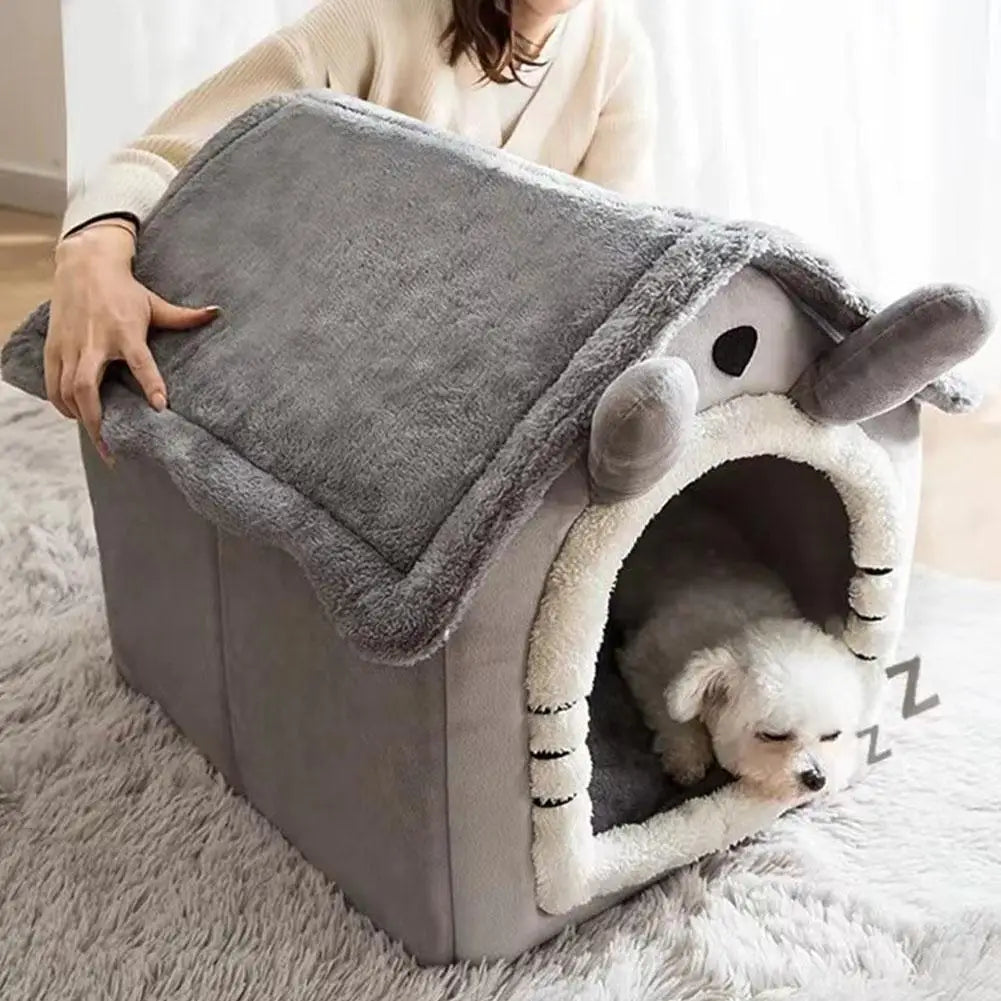 MC THE BLACK DIAMOND thickened pet house and cat window bed designed for winter warmth, featuring cozy, insulated shelter for cats and dogs.