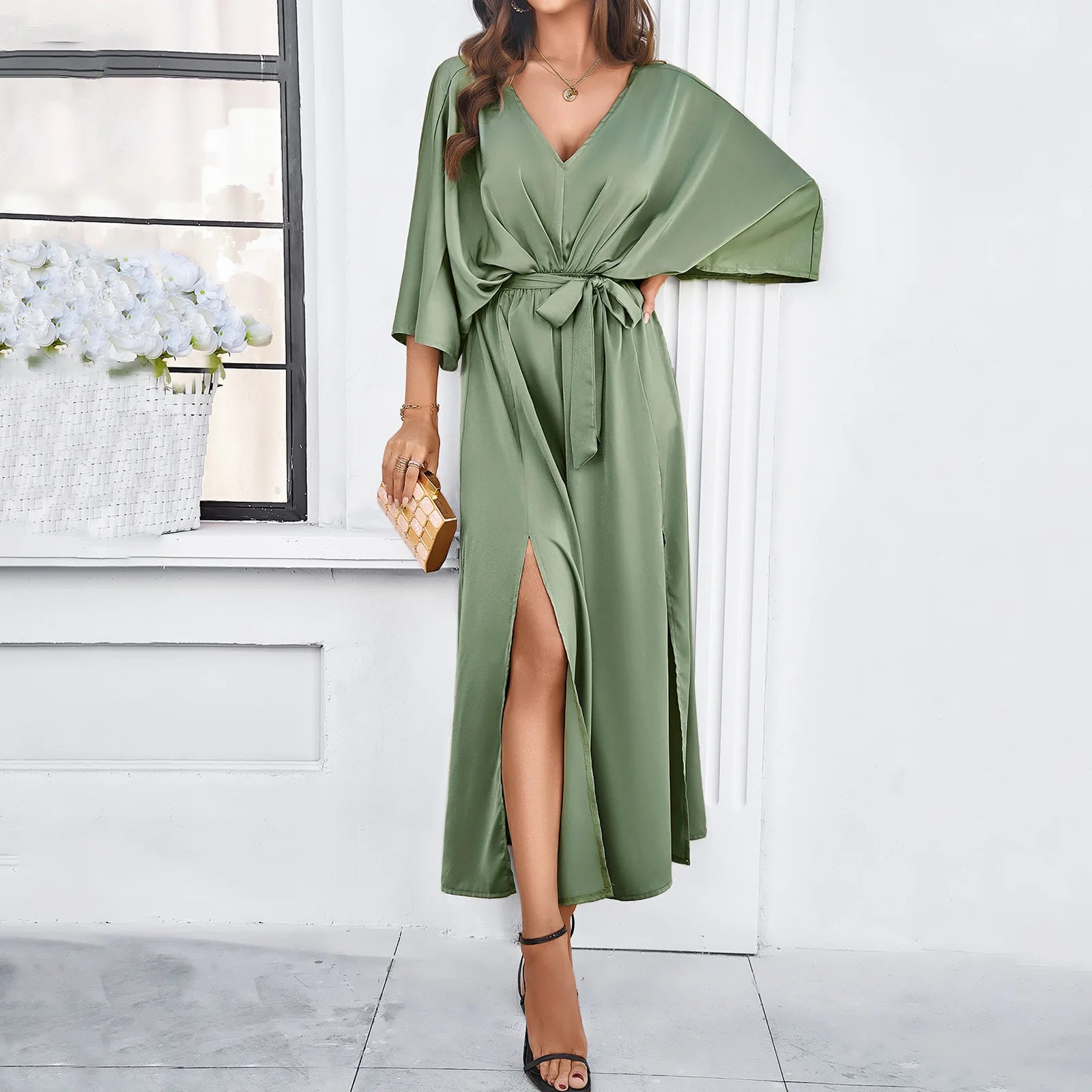 Elegant women's dress from Mohammad Collection featuring stylish female fashion, perfect for a sophisticated look.