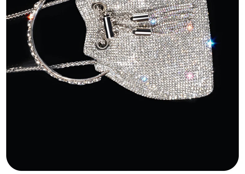 Luxury diamond evening bag by 𝕄𝕔 𝕋𝕙𝕖 𝔹𝕝𝕒𝕔𝕜 𝔻𝕚𝕒𝕞𝕠𝕟𝕕