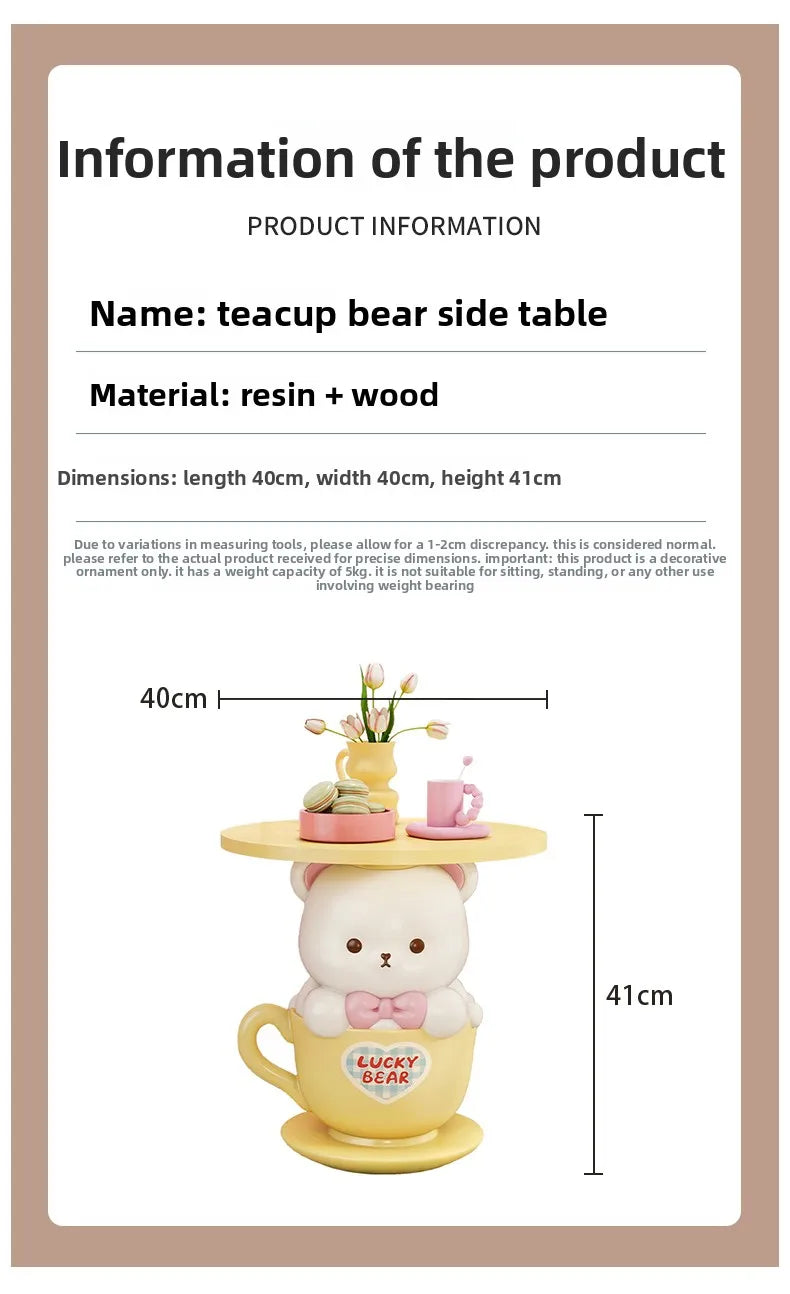 Kawaii home decor creative small coffee table by ๐๐ ๐๐๐ ๐น๐๐๐๐ ๐ป๐๐๐๐ ๏ฟฝ