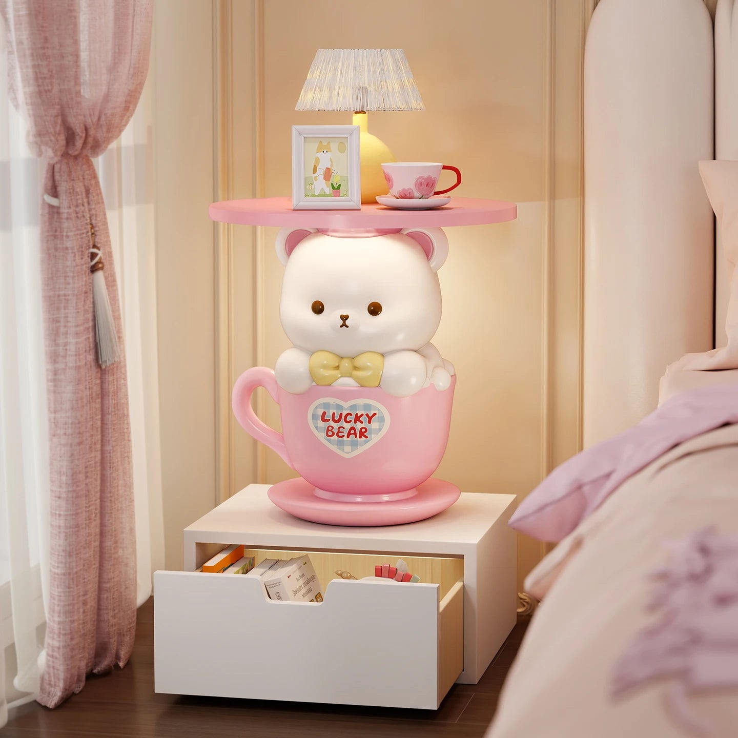 Kawaii home decor creative small coffee table by ๐๐ ๐๐๐ ๐น๐๐๐๐ ๐ป๐๐๐๐ ๏ฟฝ