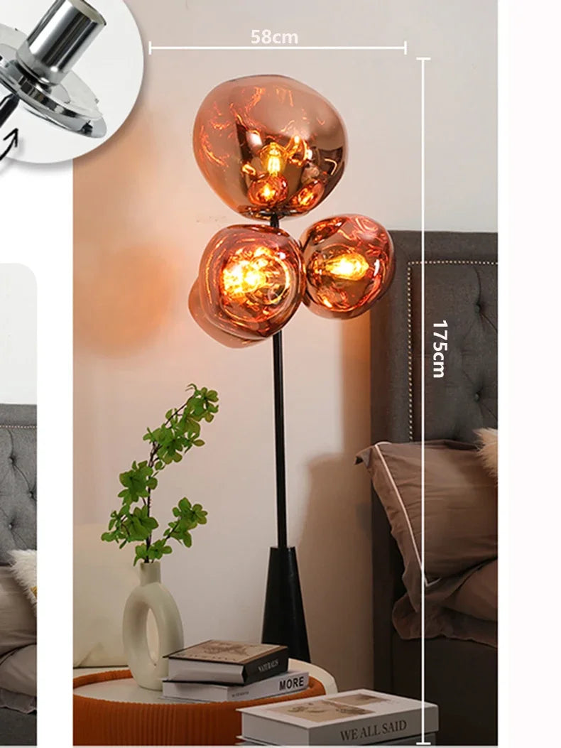 Luxury-simplified floor lamp by 𝕄𝕔 𝕋𝕙𝕖 𝔹𝕝𝕒𝕔𝕜 𝔻𝕚𝕒𝕞𝕠𝕟�