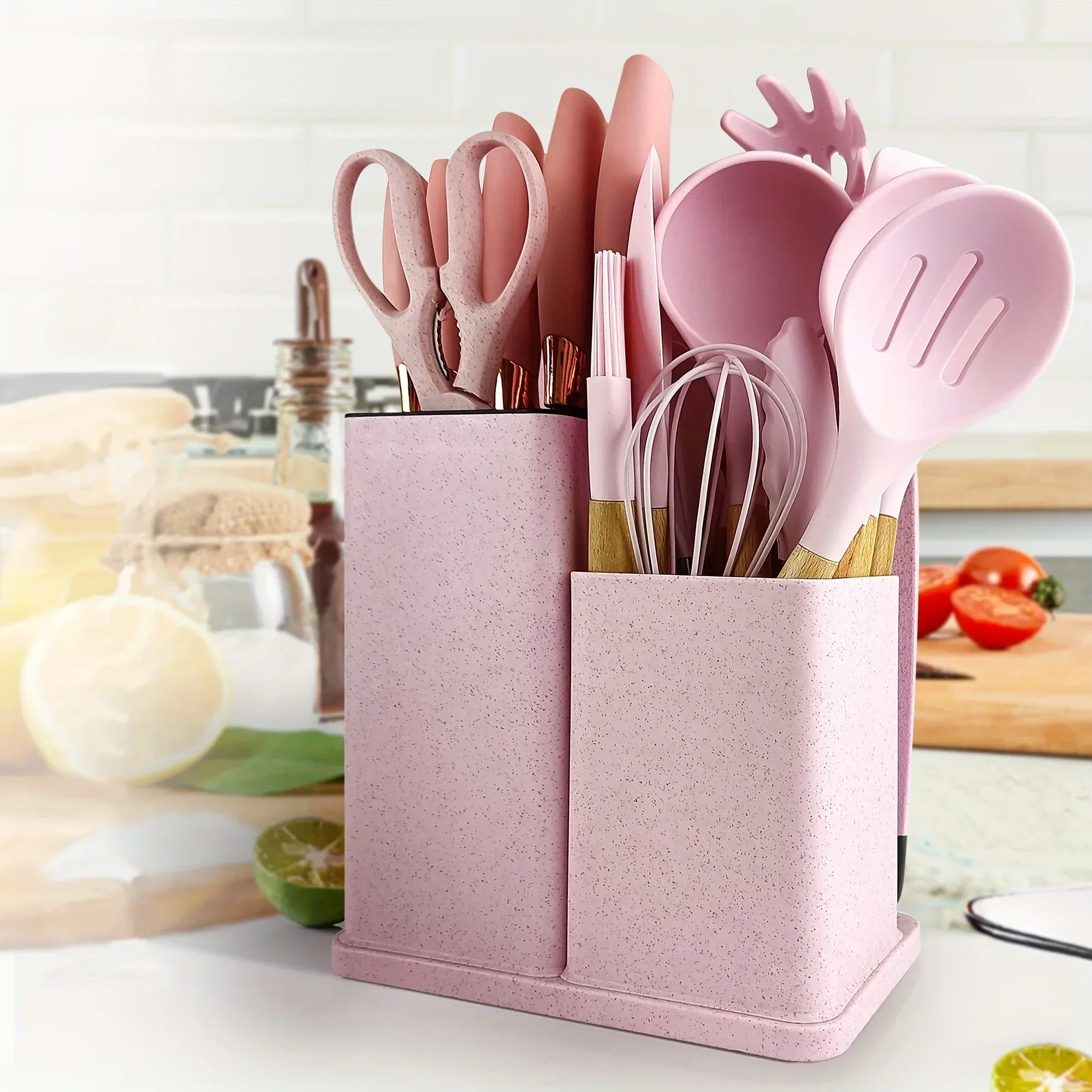 Set of 19 non-stick silicone kitchen utensils from ๐๐ ๐๐๐ ๐น๐๐๐๐ ๐ป๐๐๐๐ ๏ฟฝ