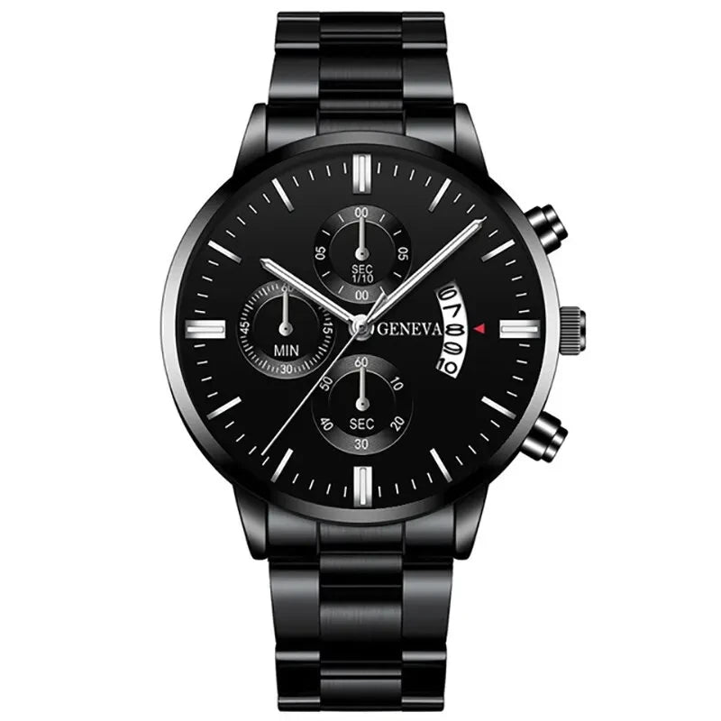 Men's stainless steel luxury quartz wristwatch by 𝕄𝕔 𝕋𝕙𝕖 𝔹𝕝𝕒𝕔𝕜 𝔻𝕚𝕒𝕞𝕠�