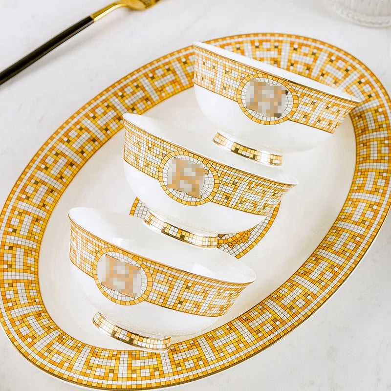 European light luxury style bone china tableware set from ๐๐ ๐๐๐ ๐น๐๐๐๐ ๐ป๐๐๐๐ ๏ฟฝ