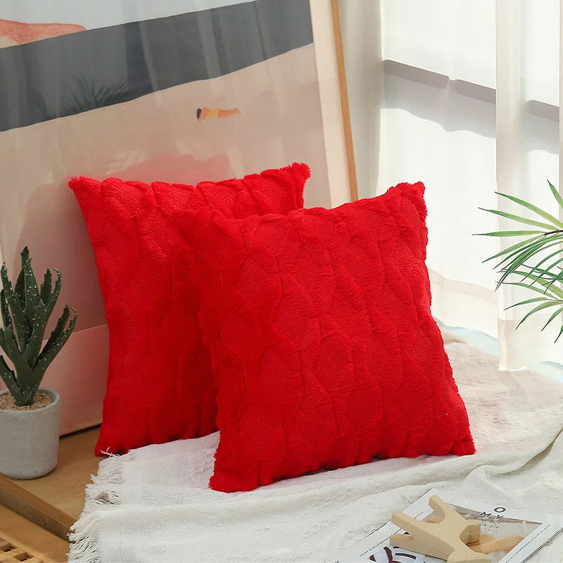 Soft plush velvet pillow cover from ๐๐ ๐๐๐ ๐น๐๐๐๐ ๐ป๐๐๐๐ ๐๏ฟฝ