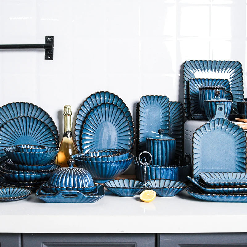 Retro ceramic dinner plate by 𝕄𝕮 𝕋𝕙𝕖 𝔹𝕝𝕒𝕔𝕜 𝔻𝕚𝕒𝕞𝕠𝕟𝕕