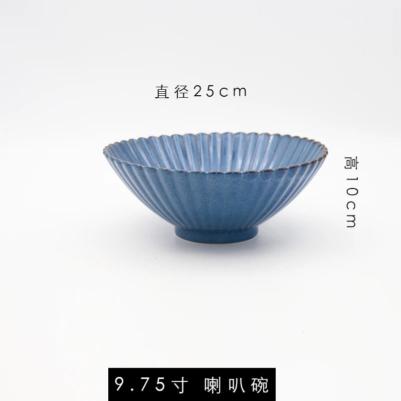 Retro ceramic western dinner plate with variable glaze from 𝕄𝕮 𝕋𝕙𝕖 𝔹𝕝𝕒𝕔𝕜 𝔻𝕚𝕒𝕞𝕠�