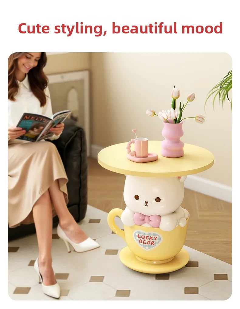 Kawaii home decor creative small coffee table by ๐๐ ๐๐๐ ๐น๐๐๐๐ ๐ป๐๐๐๐ ๏ฟฝ