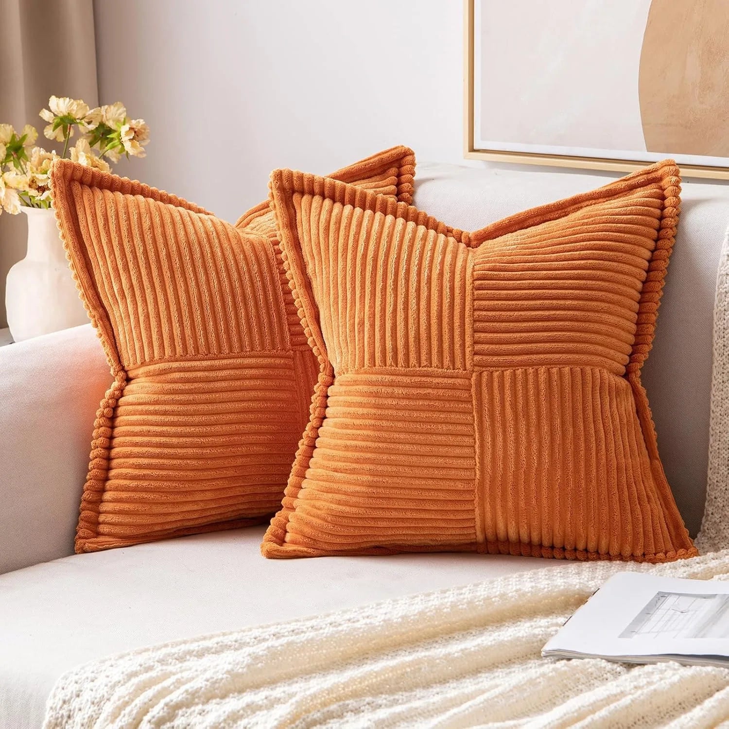 Boho striped decorative pillow cover for sofa by 𝕄𝕔 𝕋𝕙𝕖 𝔹𝕝𝕒𝕔𝕜 𝔻𝕚𝕒𝕞𝕠�