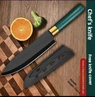 Portable black kitchen knife from 𝕄𝕔 𝕋𝕙𝕖 𝔹𝕝𝕒𝕔𝕜 𝔻𝕚𝕒𝕞𝕠𝕟𝕕