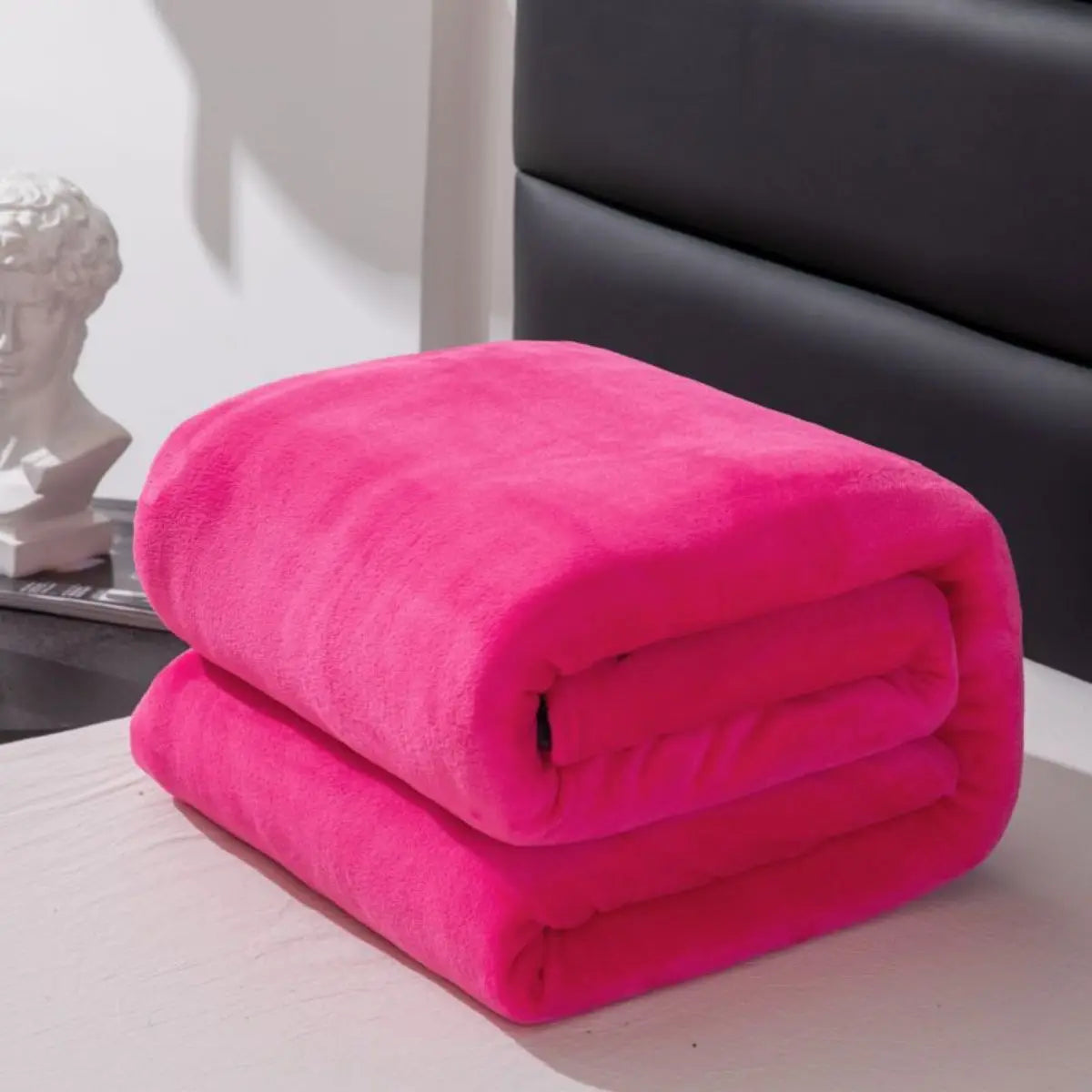 Soft solid color fleece blanket by 𝕄𝕔 𝕋𝕙𝕖 𝔹𝕝𝕒𝕔𝕜 𝔻𝕚𝕒𝕞𝕠𝕟�
