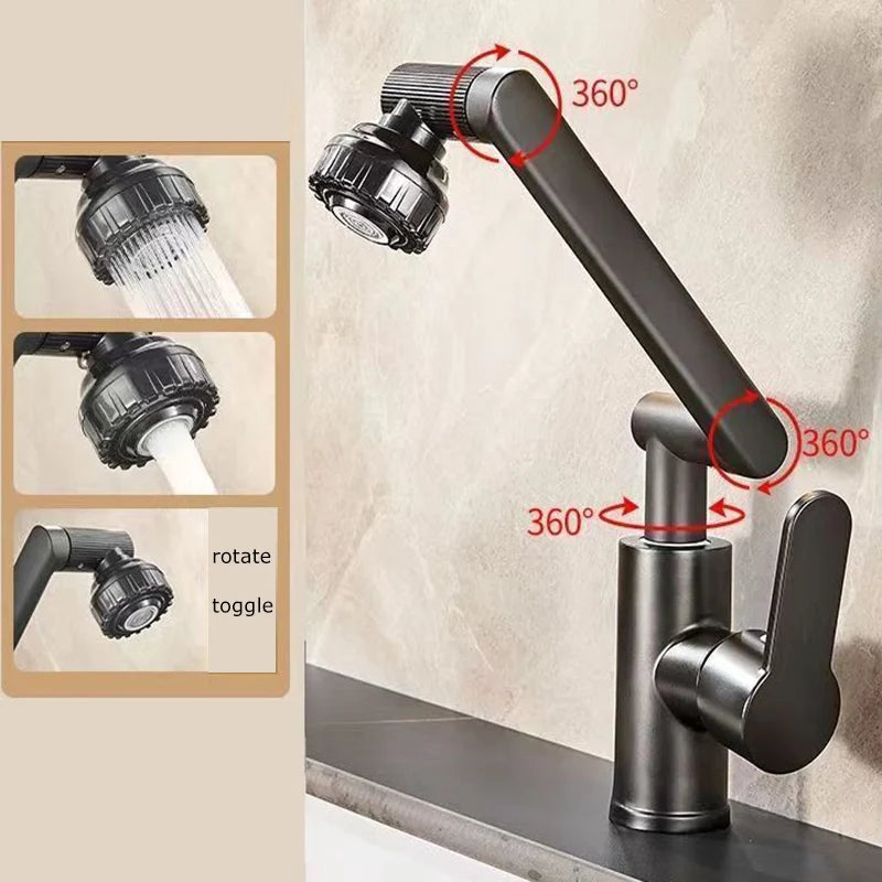 MC Dual Mode Universal Rotating Faucet