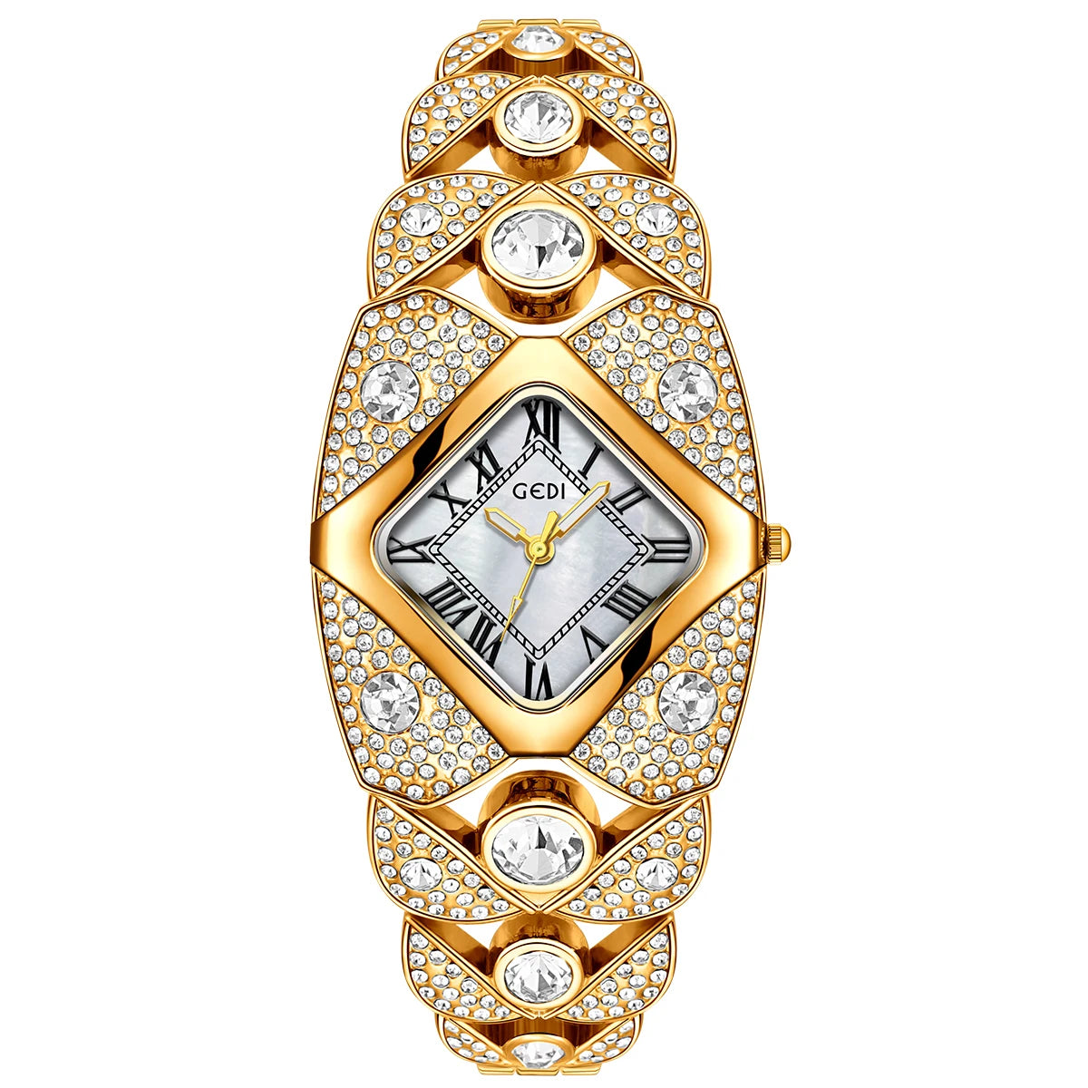 Women’s light luxury brand diamond inlaid bracelet watch by 𝕄𝕔 𝕋𝕙𝕖 𝔹𝕝𝕒𝕔𝕜 𝔻𝕚𝕒𝕞𝕠