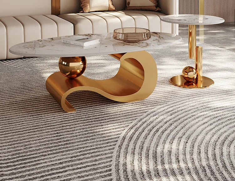 Luxury Nordic marble coffee table by ๐๐ ๐๐๐ ๐น๐๐๐๐ ๐ป๐๐๐๐ ๐๏ฟฝ