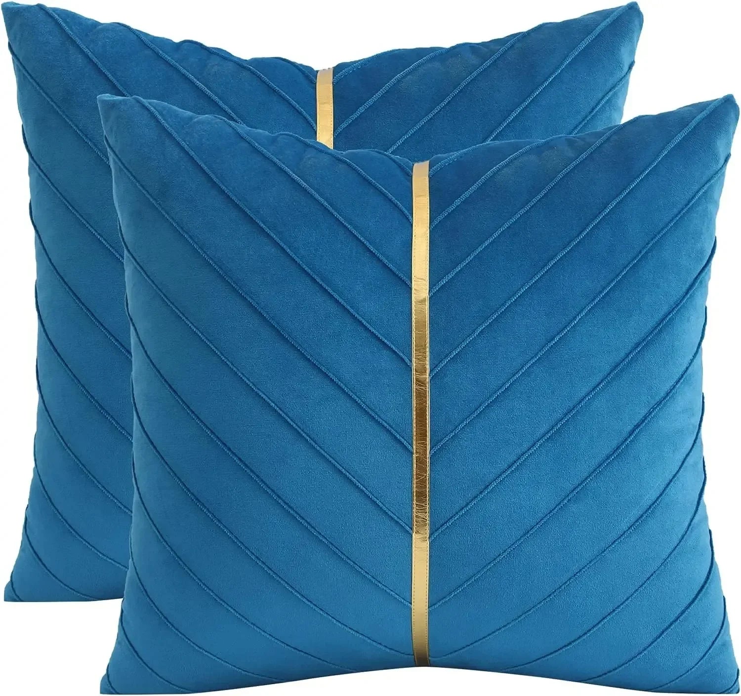 Luxury modern pillow covers set of 2 from MC The Black Diamonds, featuring sleek fabric and stylish design for contemporary home decor.