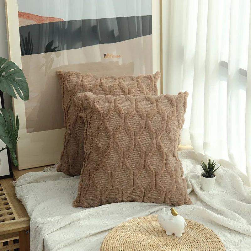 Soft plush velvet decorative pillow cover, 40x40cm, from ๐๐ ๐๐๐ ๐น๐๐๐๐ ๐ป๐๐๐