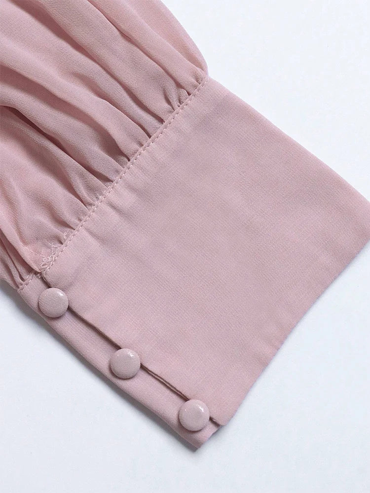 Elegant MC Brand luxury women's dress featuring sophisticated design and high-quality fabric, perfect for formal occasions.