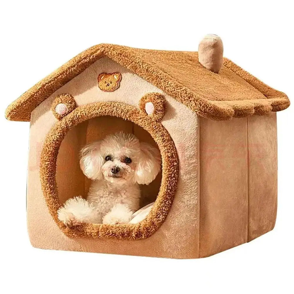 Warm pet house by MC THE BLACK DIAMOND, featuring a cozy cat window bed for winter comfort and shelter for cats and small dogs.