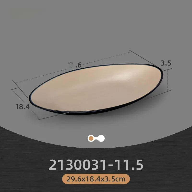 Rectangular Japanese-style melamine dinner plate by 𝕄𝕔 𝕋𝕙𝕖 𝔹𝕝𝕒𝕔𝕜 𝔻𝕚𝕒𝕞𝕠�