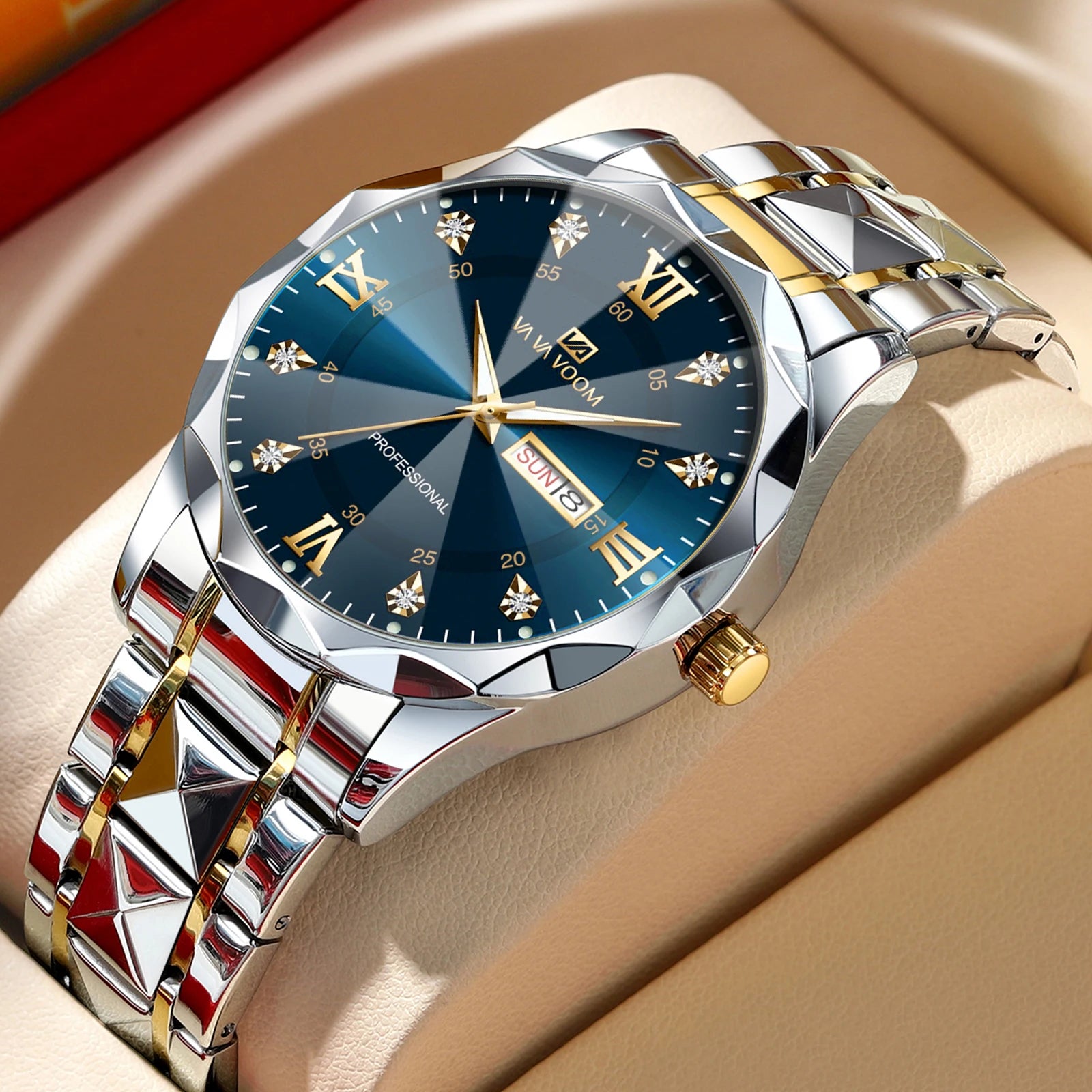 Men's luxury watch by 𝕄𝕔 𝕋𝕙𝕖 𝔹𝕝𝕒𝕔𝕜 𝔻𝕚𝕒𝕞𝕠𝕟𝕕