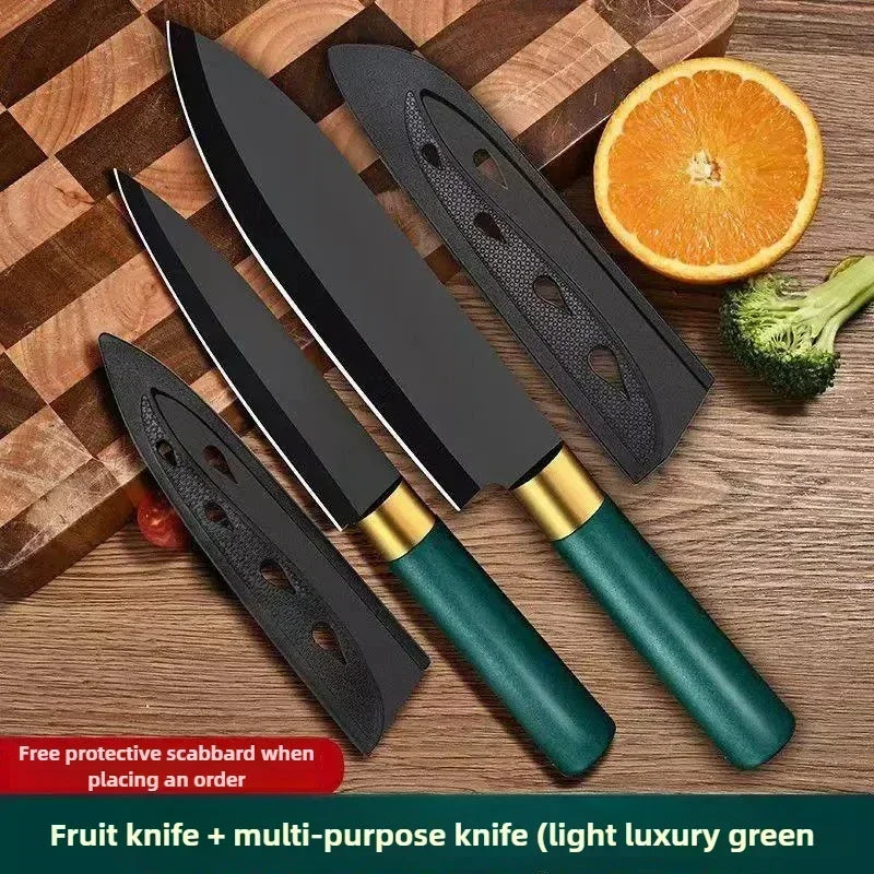 Kitchen knife set by 𝕄𝕔 𝕋𝕙𝕖 𝔹𝕝𝕒𝕔𝕜 𝔻𝕚𝕒𝕞𝕠𝕟𝕕�