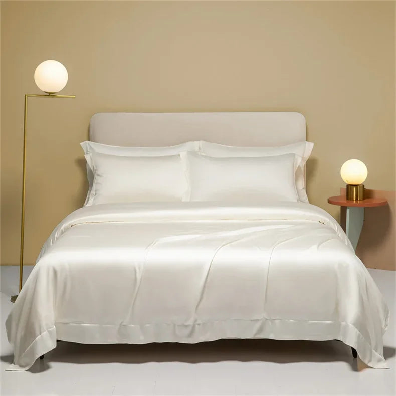 Natural mulberry silk duvet cover by 𝕄𝕔 𝕋𝕙𝕖 𝔹𝕝𝕒𝕔𝕜 𝔻𝕚𝕒𝕞𝕠𝕟�