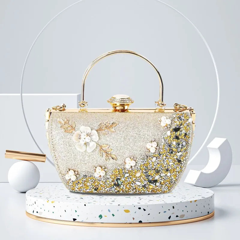 Women's party cocktail handbag by 𝕄𝕔 𝕋𝕙𝕖 𝔹𝕝𝕒𝕔𝕜 𝔻𝕚𝕒𝕞𝕠𝕟𝕕