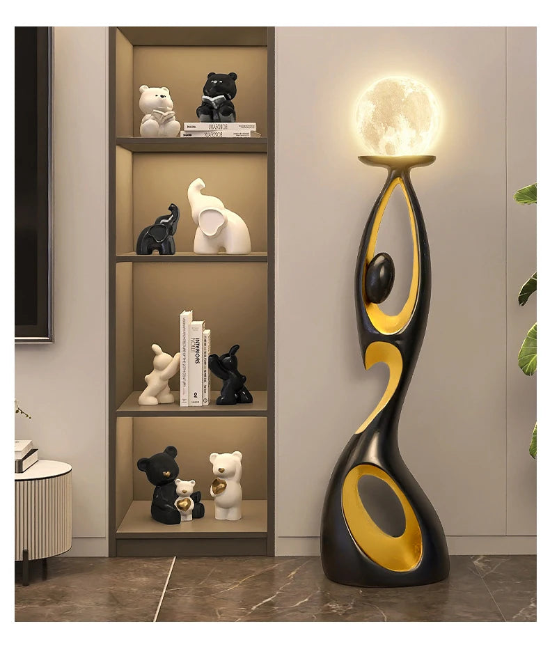 Resin abstract sculpture home decor by 𝕄𝕔 𝕋𝕙𝕖 𝔹𝕝𝕒𝕔𝕜 𝔻𝕚𝕒𝕞𝕠𝕟�
