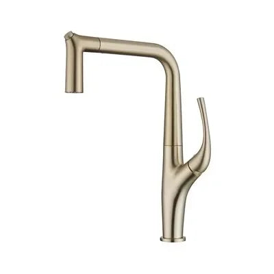 Brass pull-out water filter tap for kitchen sink, black finish, 3-way deck-mounted faucet by 𝕄𝕔 𝕋𝕙𝕖 𝔹𝕝𝕒𝕔𝕜 𝔻�