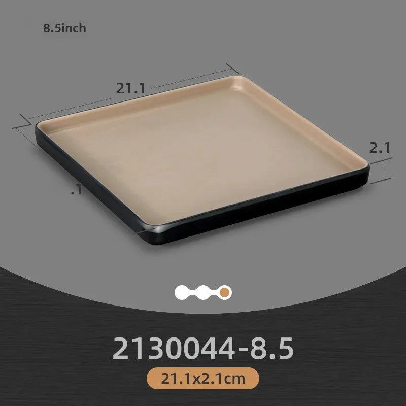 Rectangular melamine dinner platter by 𝕄𝕔 𝕋𝕙𝕖 𝔹𝕝𝕒𝕔𝕜 𝔻𝕚𝕒𝕞𝕠𝕟�