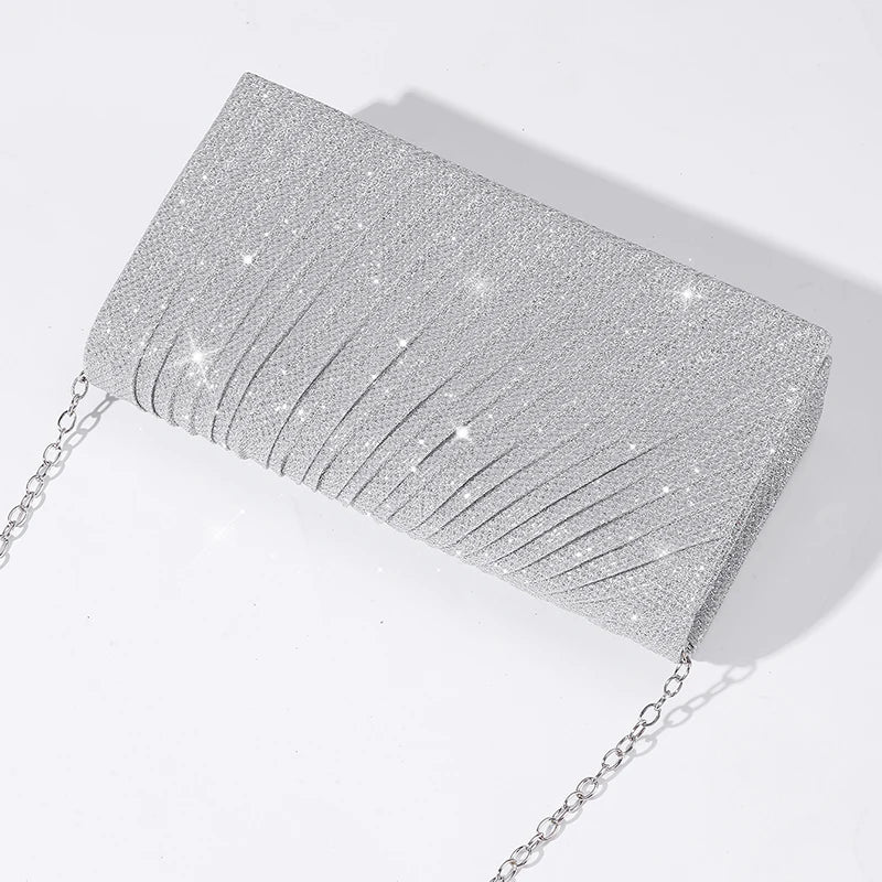 Shiny black women's evening shoulder bag by 𝕄𝕔 𝕋𝕙𝕖 𝔹𝕝𝕒𝕔𝕜 𝔻𝕚𝕒𝕞𝕠𝕟