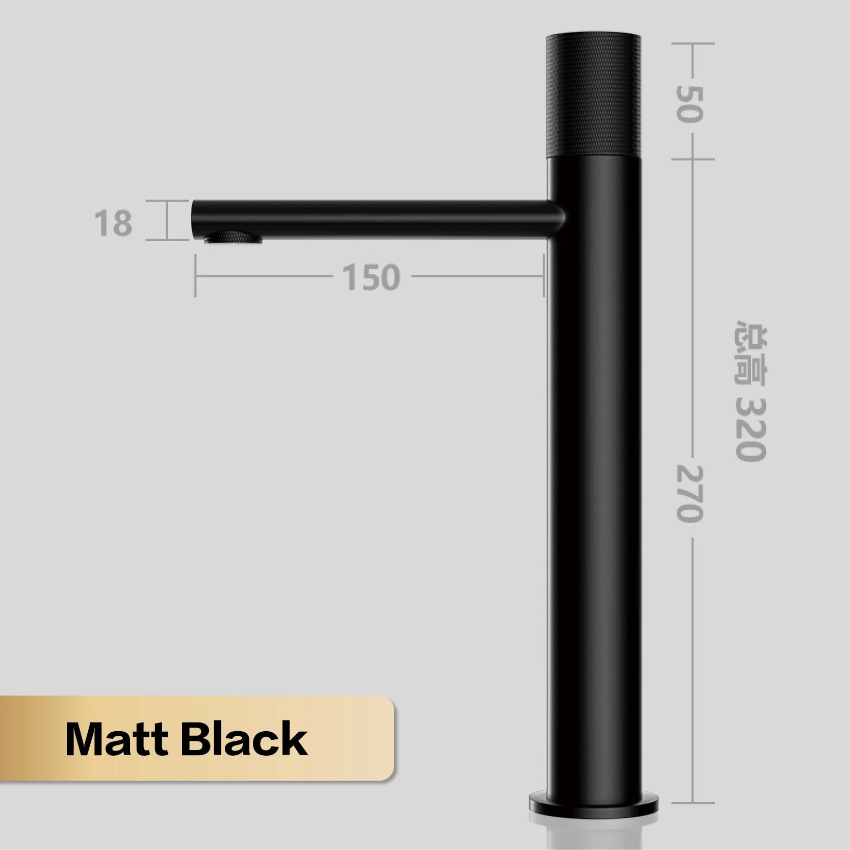 Brass black bathroom faucet with round handle for sink hand washing, by 𝕄𝕔 𝕋𝕙𝕖 𝔹𝕝𝕒𝕔𝕜 𝔻𝕚𝕒𝕞
