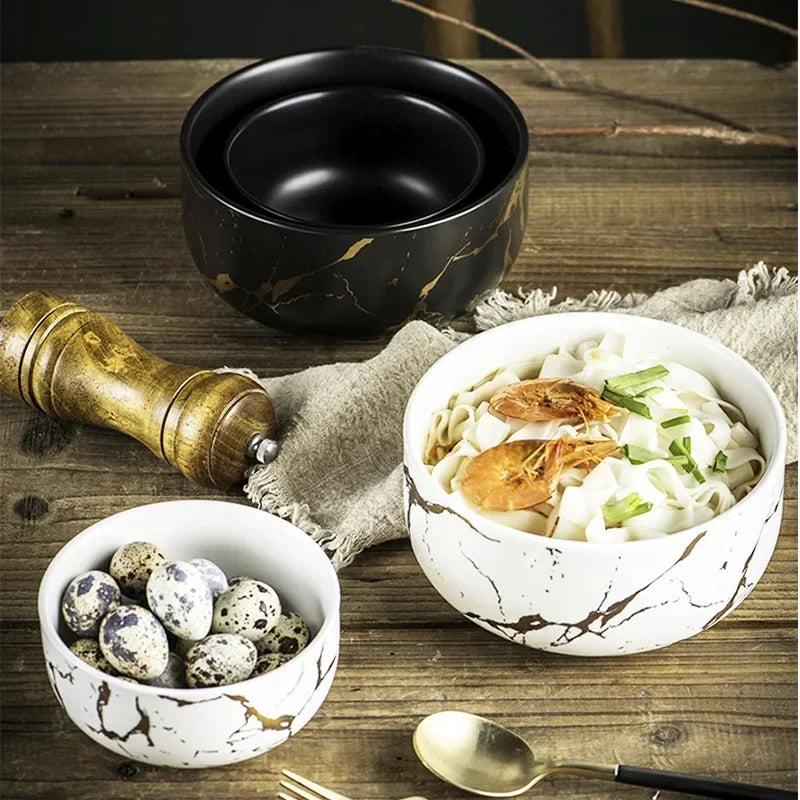 Nordic style marble ceramic bowl from 𝕄𝕔 𝕋𝕙𝕖 𝔹𝕝𝕒𝕔𝕜 𝔻𝕚𝕒𝕞𝕠𝕟�