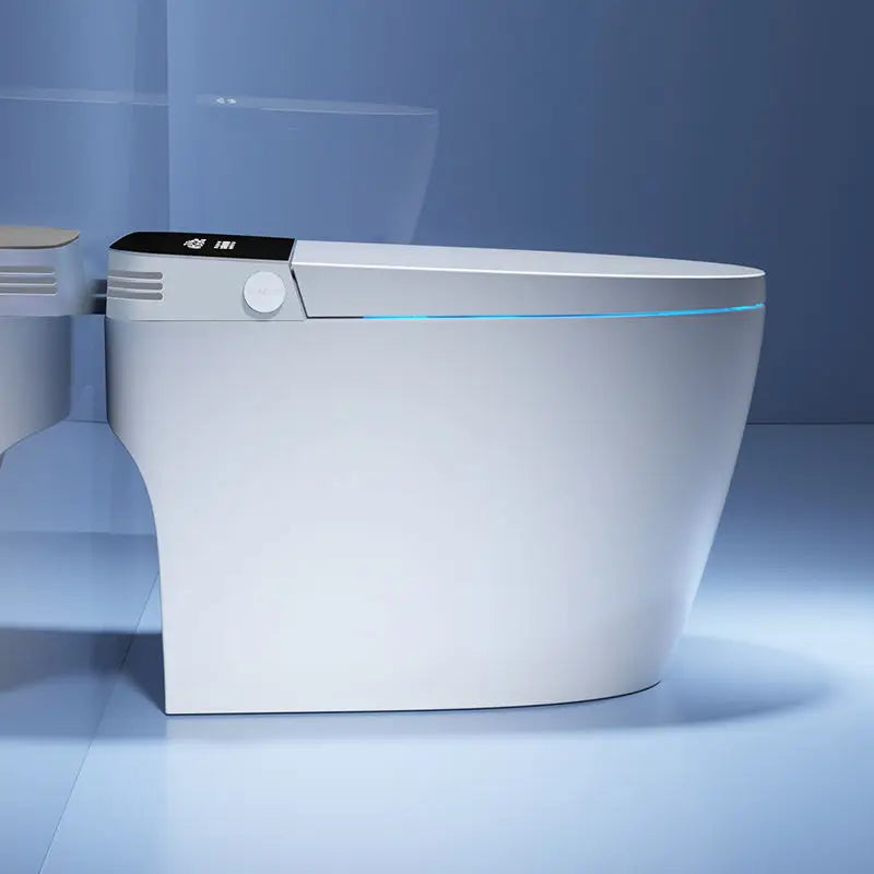 Wireless remote control intelligent bath toilet with cistern, floor vent, from 𝕄𝕔 𝕋𝕙𝕖 𝔹𝕝𝕒𝕔𝕜 𝔻𝕚𝕒𝕞