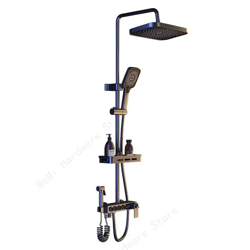 Modern bath shower head set by 𝕄𝕔 𝕋𝕙𝕖 𝔹𝕝𝕒𝕔𝕜 𝔻𝕚𝕒𝕞𝕠𝕟�