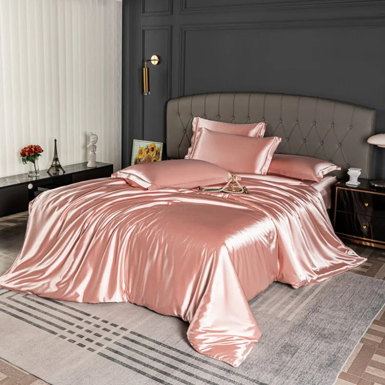 Soft satin bedding set by 𝕄𝕔 𝕋𝕙𝕖 𝔹𝕝𝕒𝕔𝕜 𝔻𝕚𝕒𝕞𝕠𝕟𝕕