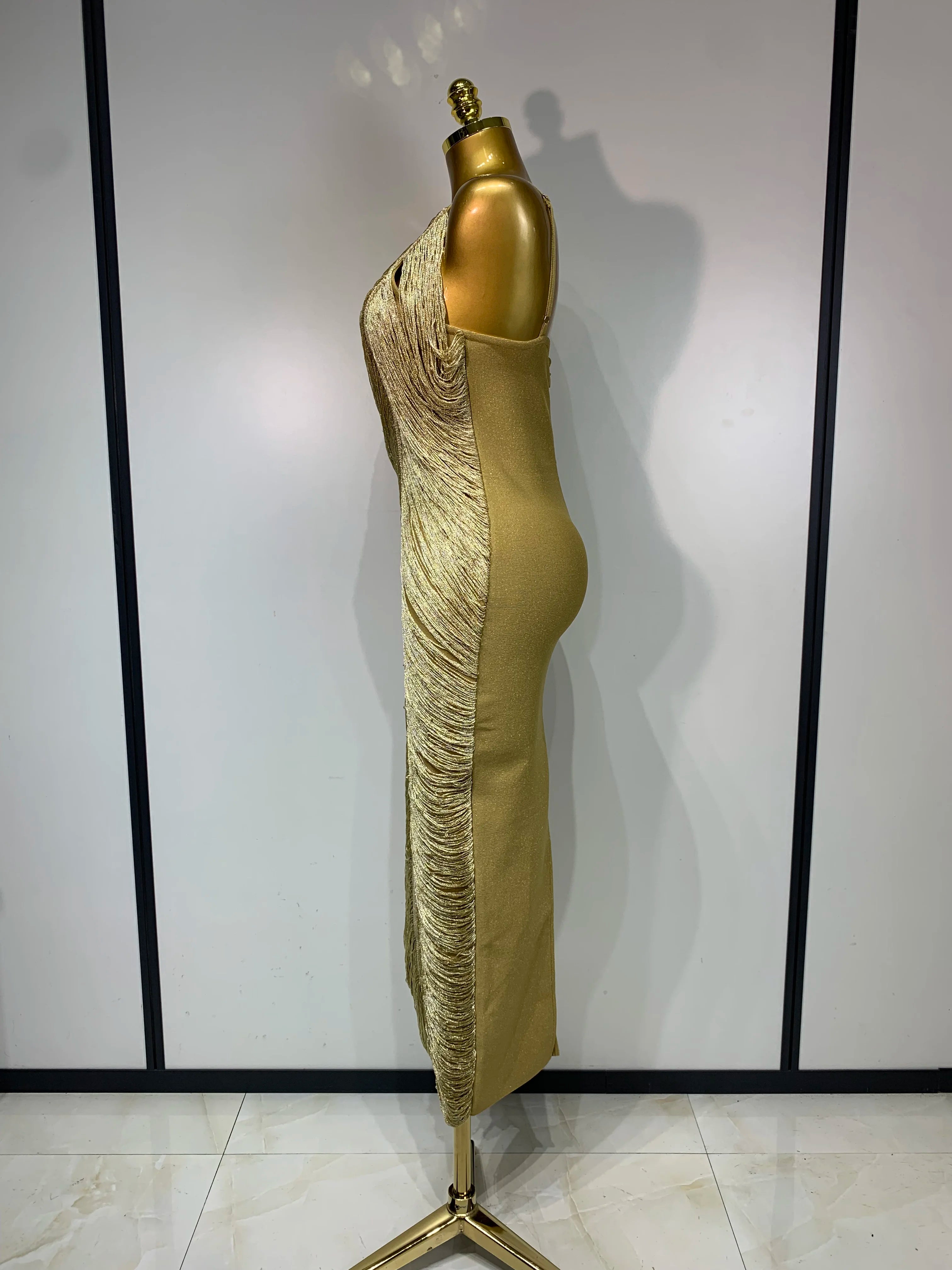 MC Women Dress by MC THE BLACK DIAMOND, stylish black dress with elegant design, shown on a model in the product image.