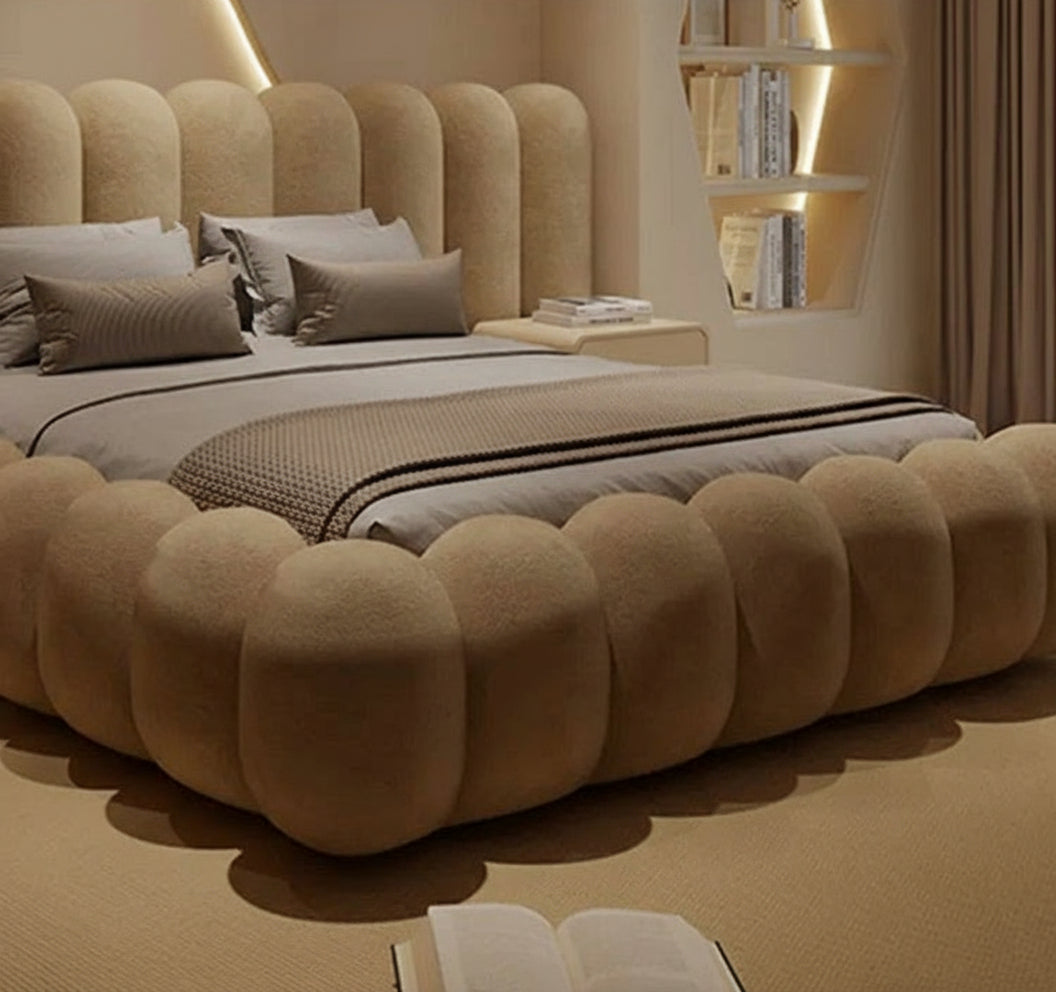 Large wooden bed from 𝕄𝕔 𝕋𝕙𝕖 𝔹𝕝𝕒𝕔𝕜 𝔻𝕚𝕒𝕞𝕠𝕟𝕕�