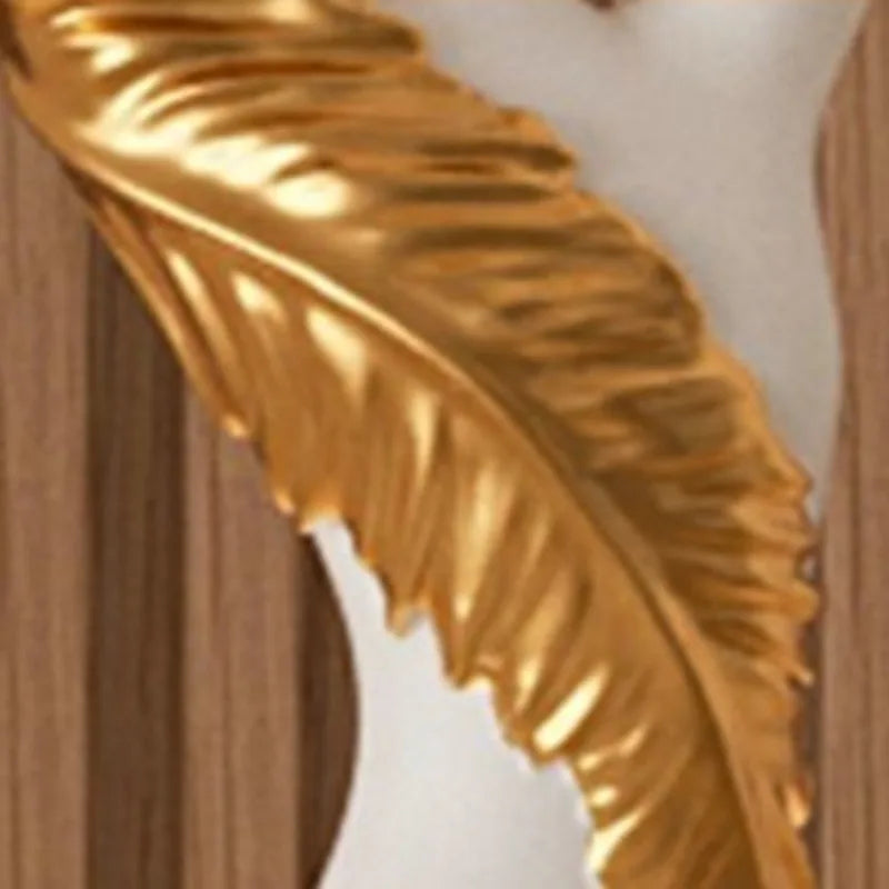 Luminous resin figurines from MC THE BLACK DIAMOND, modern solid color character decor for wine cabinet or home accents