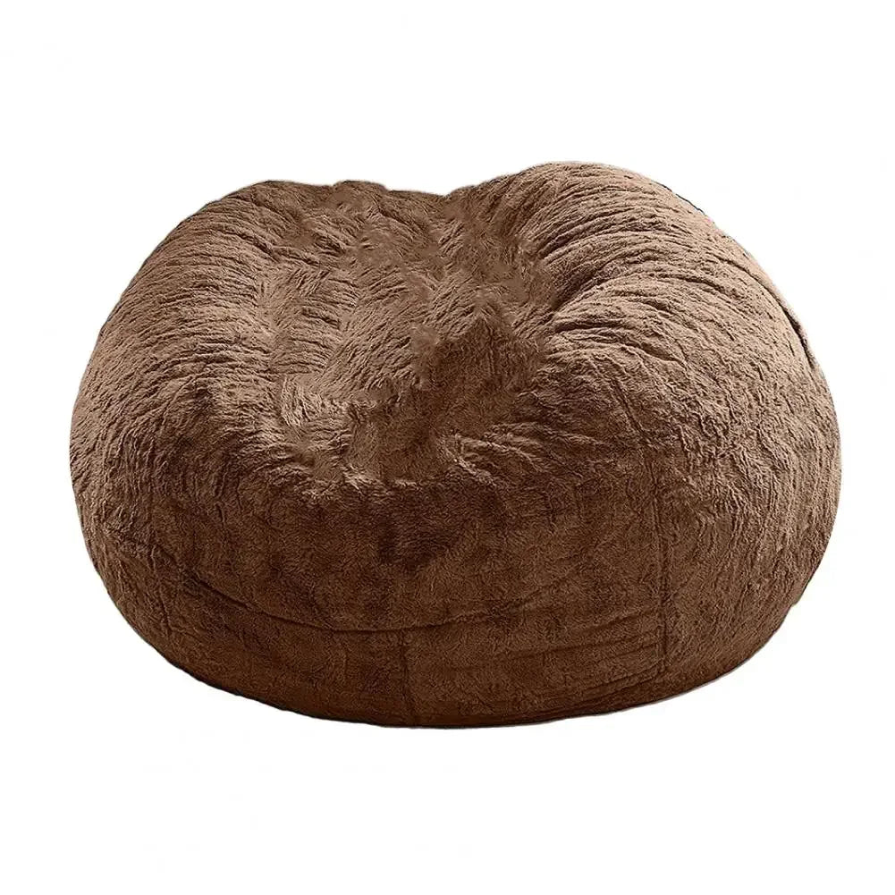 MC THE BLACK DIAMOND oversized bean bag chair cover in soft fabric, designed for a comfortable lounge experience