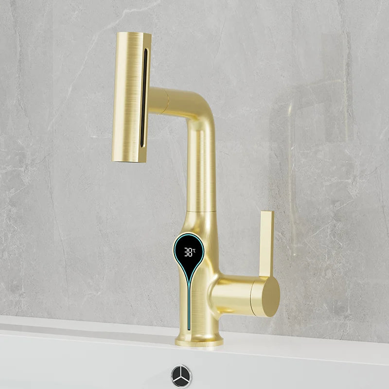 Waterfall bathroom sink faucet by 𝕄𝕔 𝕋𝕙𝕖 𝔹𝕝𝕒𝕔𝕜 𝔻𝕚𝕒𝕞𝕠𝕟�