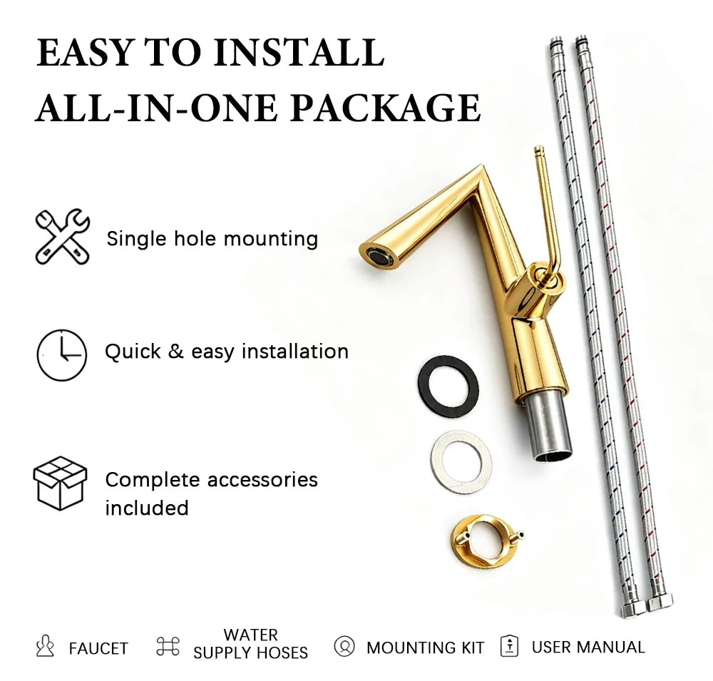 MC Solid Brass Basin Faucet