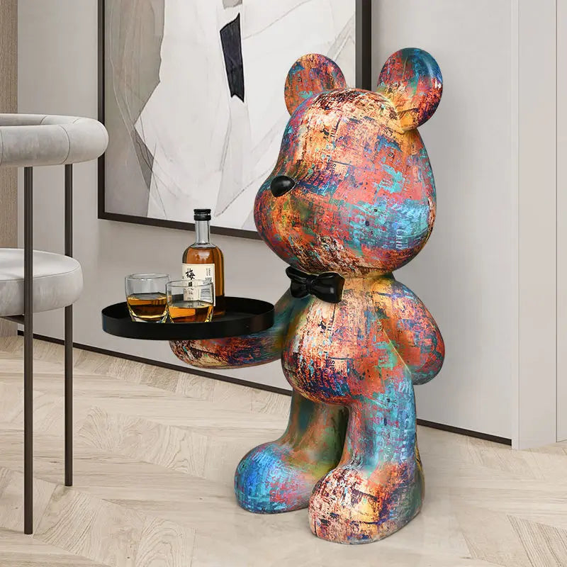 Creative doll bear figurine in soft decor style by ๐๐ ๐๐๐ ๐น๐๐๐๐ ๐ป๐๐๐๐ ๏ฟฝ