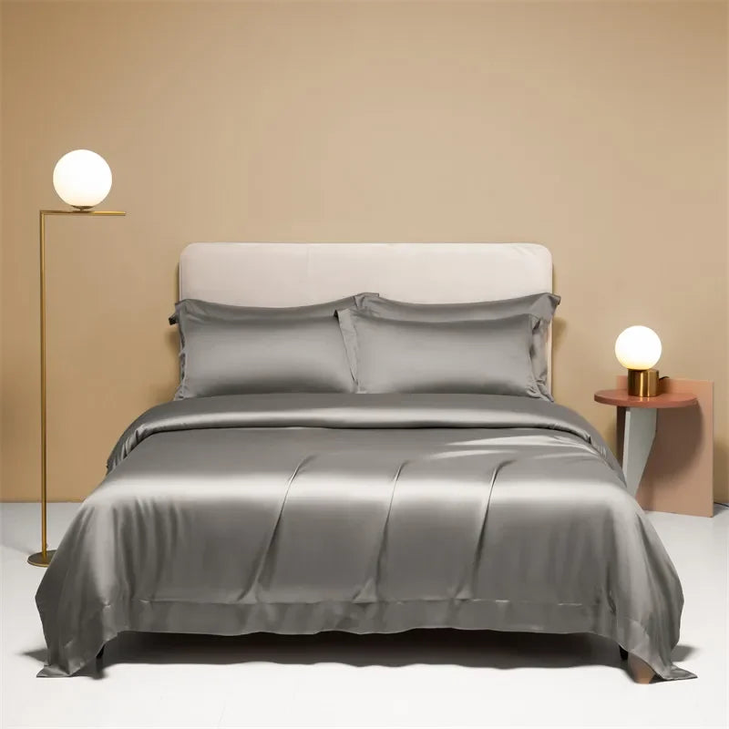 Natural mulberry silk duvet cover from 𝕄𝕔 𝕋𝕙𝕖 𝔹𝕝𝕒𝕔𝕜 𝔻𝕚𝕒𝕞𝕠𝕟�